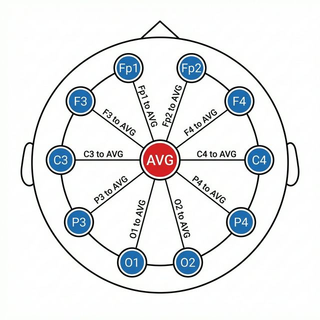 Common Average Reference (CAR) Diagram